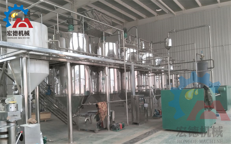 宏德精煉油設(shè)備客戶現(xiàn)場