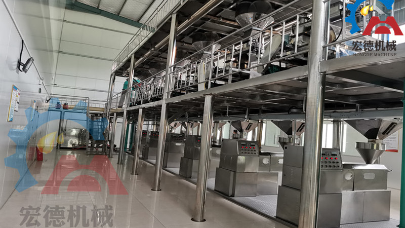 宏德榨油生產線