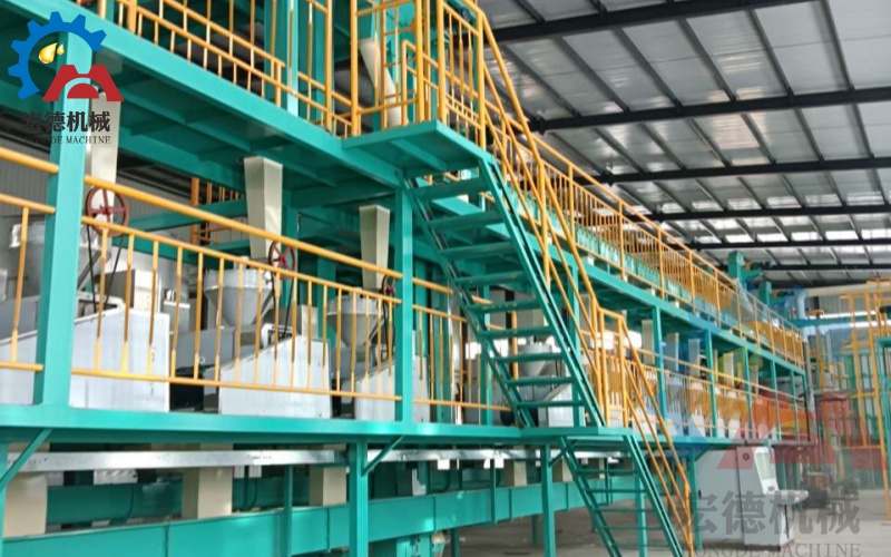 大豆榨油生產線