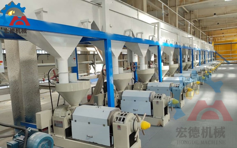 亞麻籽冷榨生產線