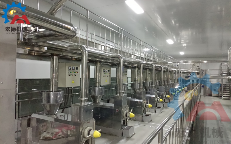 花生油濃香小榨生產線